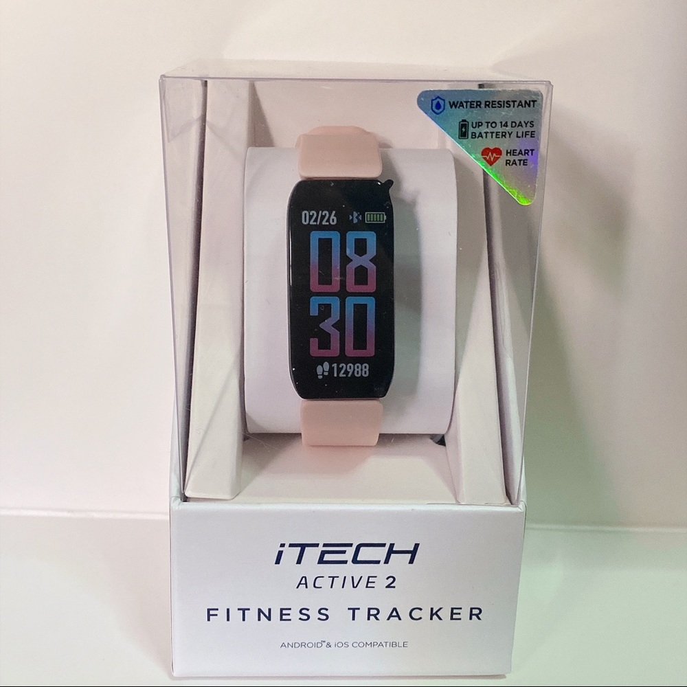 New iTech Active 2 Smartwatch Fitness Tracker